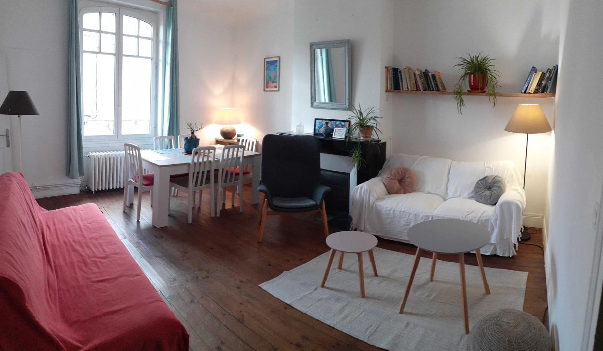 Apartment Grand 3 Pieces En Centre-ville *